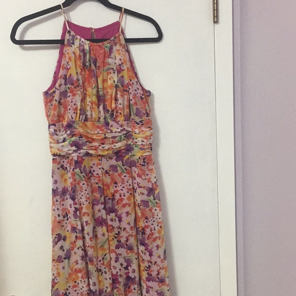 Melanie Lynn Floral Print Dress(Flowy) - Picture 1 of 9